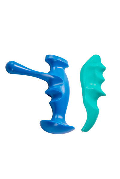 Choice1 قطعتان من مدلك نقاط الوخز على شكل حرف T، أداة تدليك يدوية لنقاط الضغط...