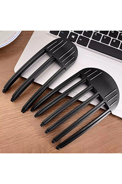 Choice 2pcs Black 1/2Pcs Simple Fluffy Hair Roots Clips No Heat High Vertex H...