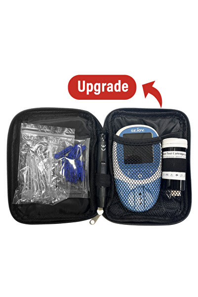 Choice مجموعة فحص دهون الدم 5 في 1، مجموعة فحص الكوليسترول الكلي في الدم، مجم...