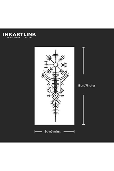Choice 881-0818L وشم مؤقت برموز قديمة، يدوم حتى 15 يومًا، بتقنية جديدة سحرية ...