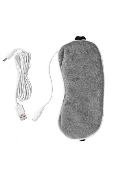 Choice GRAY USB Heating Steam Eyeshade Sleeping Eye Mask Travel Rest Eyeshade...