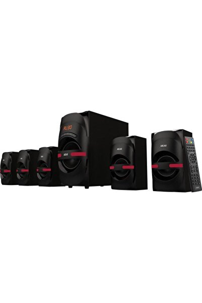 AKAI Sistem boxe 5.1 Bluetooth Negru