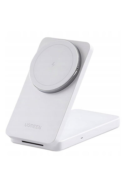 Ugreen W528 2in1 USB-C Qi 25W Alb
