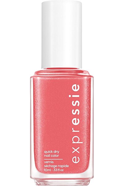 ESSİE طلاء أظافر سريع الجفاف من إكسبريسي، تريند آند سناب، وردي، 10 مل