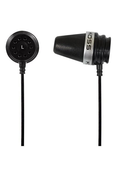 KOSS SparkPlug Headphones, In-Ear, Wired, Black