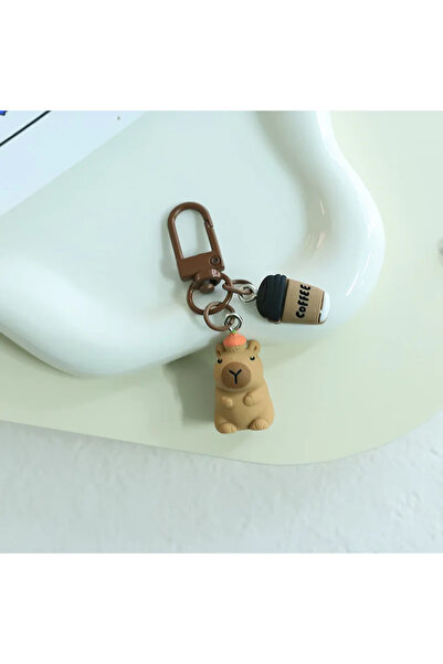 Choice C Kawaii Resin Capybara Keychain Cute Animal Bag Charm for Women Girls...
