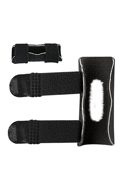 Choice جبيرة تثبيت إصبع الزناد السوداء لتخفيف الألم، دعامة تقويم قابلة للتعدي...