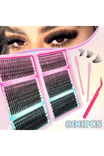 Choice 18mm 800PCS 30 40 50 mix 800pcs 30D/40D/50D False Eyelashes | QUEENICE...