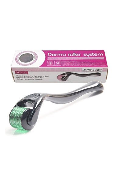 Choice 0.75 قطعة واحدة، ديرما رولر تيتانيوم 540 إبرة، 0.2 مم و0.25 مم، مع علب...