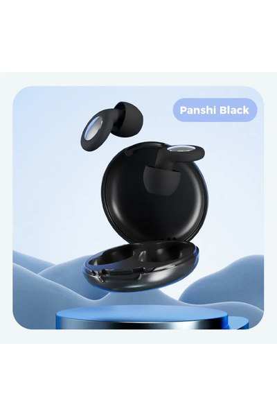 choice2 سدادات أذن سوداء هادئة لتقليل الضوضاء أثناء النوم، فائقة النعومة وقاب...