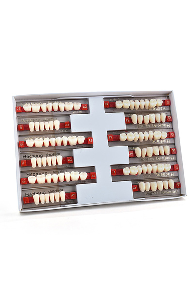 Choice 425-A2 Artificial Tooth Acrylic Resin Temporary False Teeth Upper Lowe...