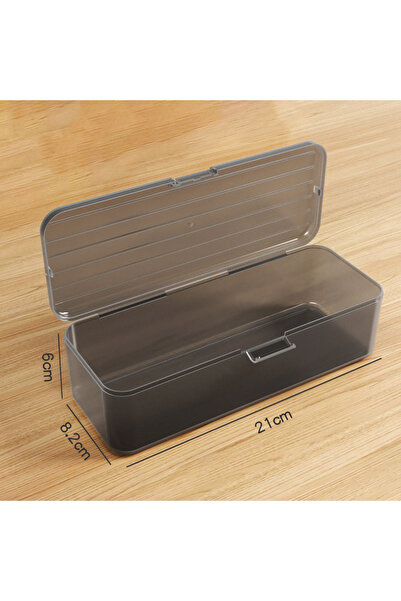 Choice صندوق تخزين مستحضرات التجميل أسود اللون، متوفر بمقاسين، مصنوع من البلا...