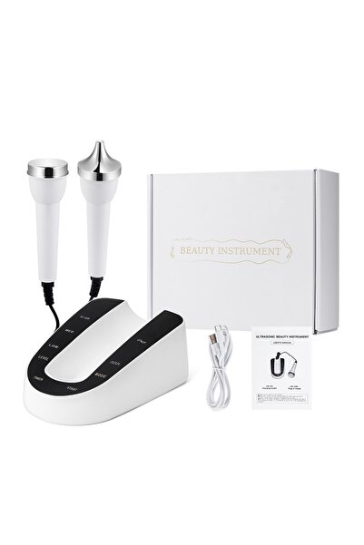 Choice جهاز تجميل أبيض للعناية بالبشرة بالموجات فوق الصوتية، مدلك للوجه والعي...