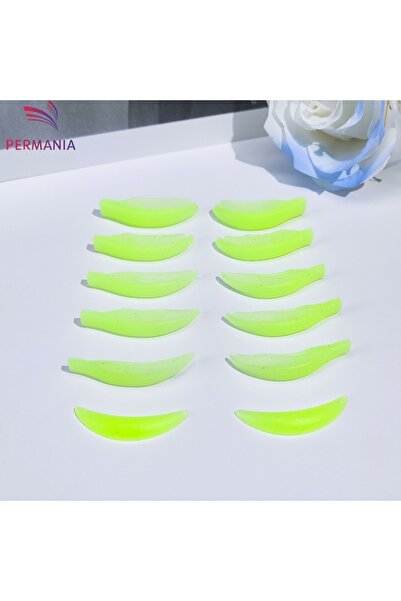 Choice Green Permania Reusable Eyelash Lifting Silicone Lamination Pad Eyelas...
