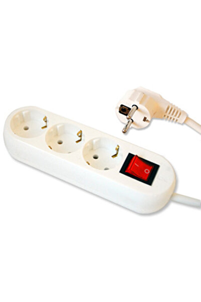 Generic EXTENSION CORD 3X1.5MM 3 SOCKETS 2M SWITCH