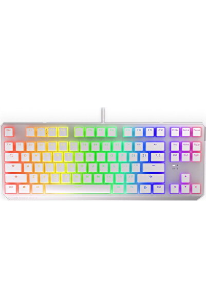 Endorfy Gaming keyboard, rgb lighting, white, usb, wired