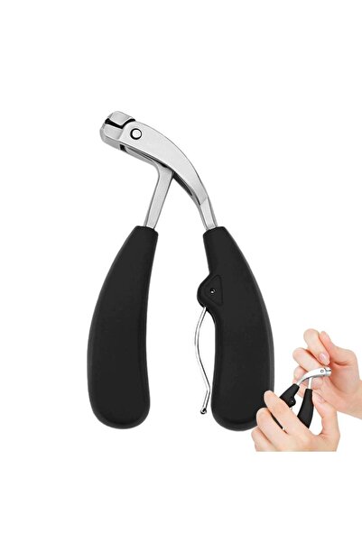 Choice A Curved Nail Clippers With Large Opening Anti-Splash Storage Nail Cli...