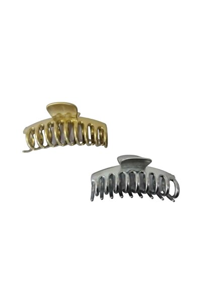 Roro Ro Ro Accessories Gold Hair Claw Clip