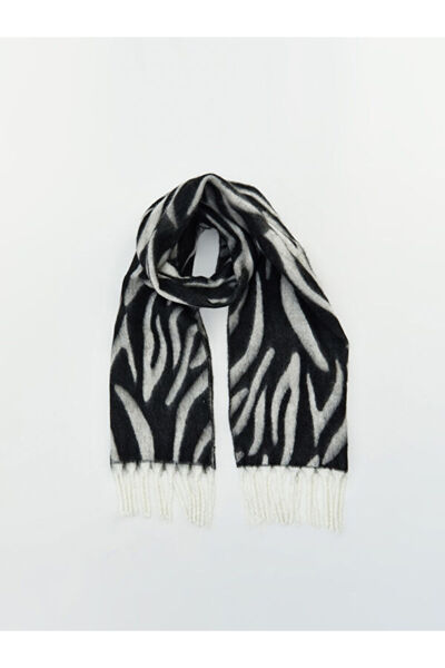 LC Waikiki I Embroidered P Tasseled Women's Scarf from Freezen Store