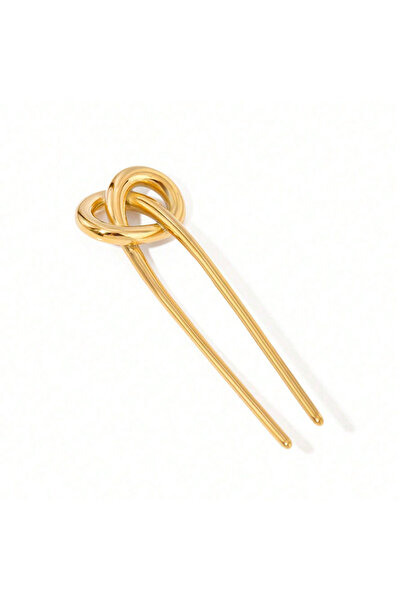 Choice مشبك شعر نسائي بسيط ومتعدد الاستخدامات بتصميم عقدة الماء القلوي، مصنوع...