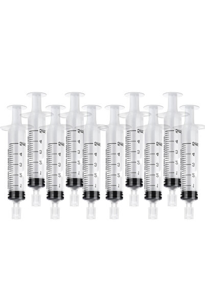 Choice1 5 مل، 10 قطع مع غطاء، 10/20 قطعة، محقنة بلاستيكية سعة 5 مل، أداة توزي...