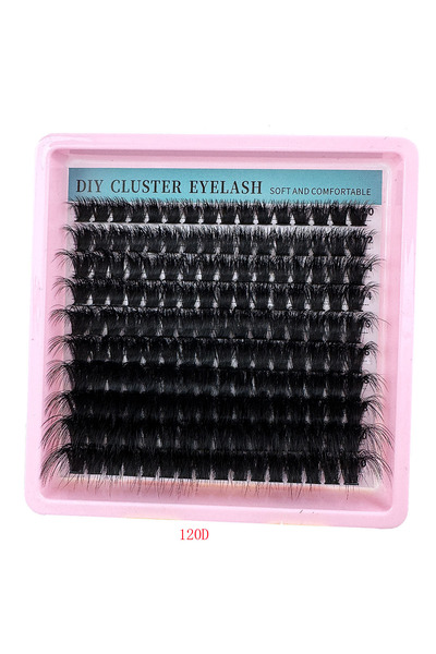 Choice1 MIX 0.07mm D 120D 60D-200D 8D Fluffy DIY Cluster Lashes - 10-20mm Mix...