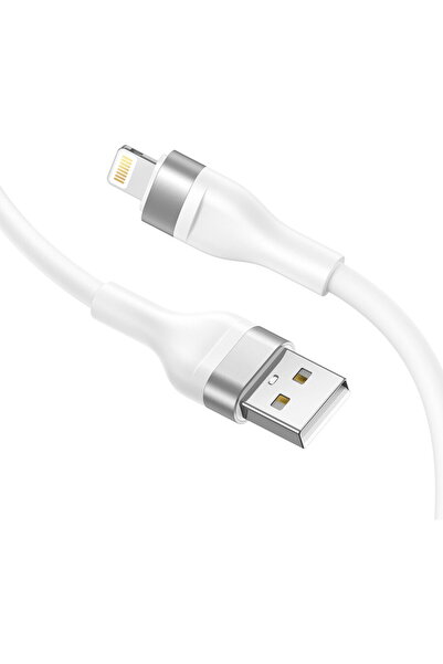 Lito Data Cable with USB, Lightning 60W, 1.2m - (LD02) - White
