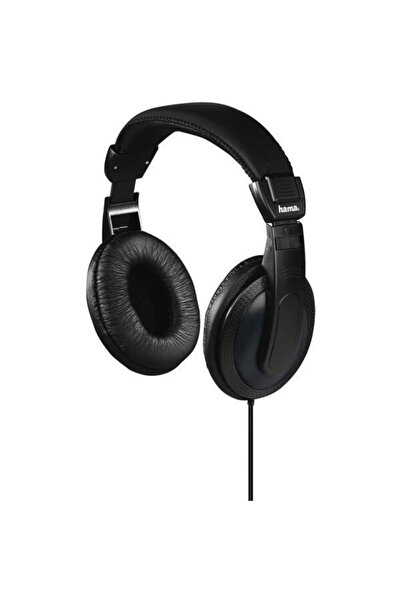 Hama "Basic4TV" TV headphones, over-ear, one-sided, long cable, black