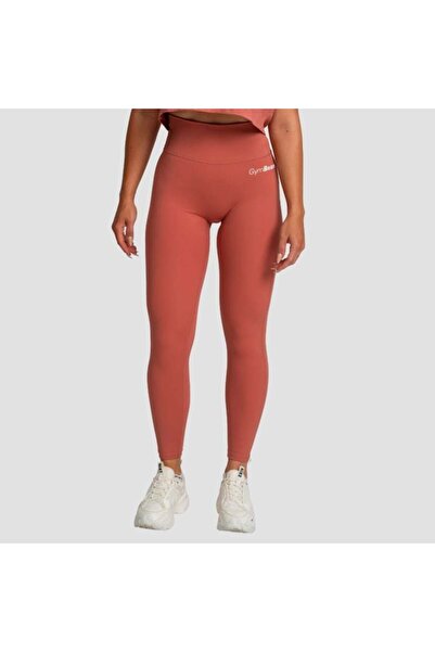 GymBeam Colanți cu talie înaltă Limitless pentru femei, culoare scorțișoară