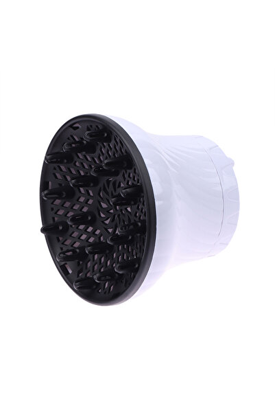 Choice White Universal Hair Diffuser Adaptable For Blow Dryers With Rotatable...