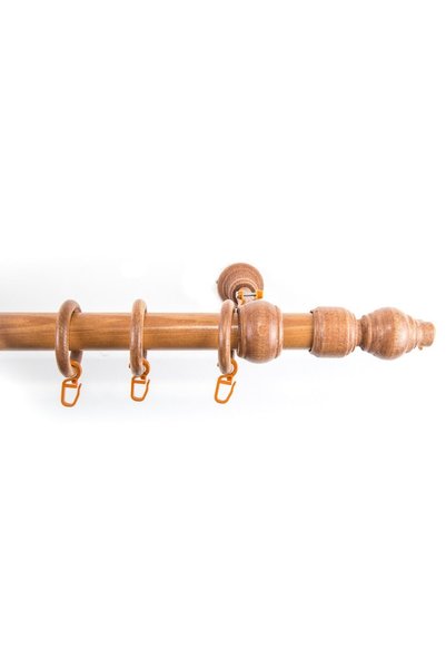 SN Deco Group Galerie din lemn de cireș, 120 cm, kit complet