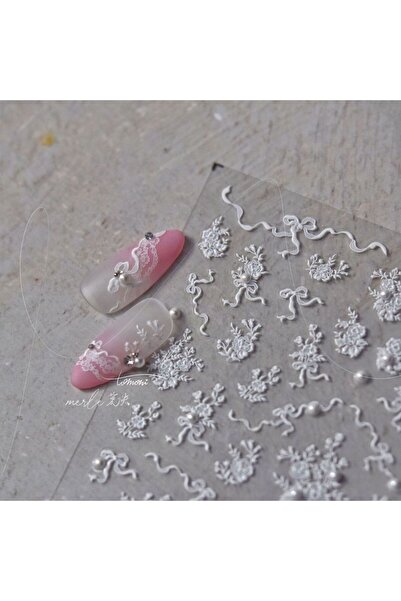 Choice قطعة واحدة من ملصقات الأظافر الماسية الكريستالية خماسية الأبعاد، بتصمي...