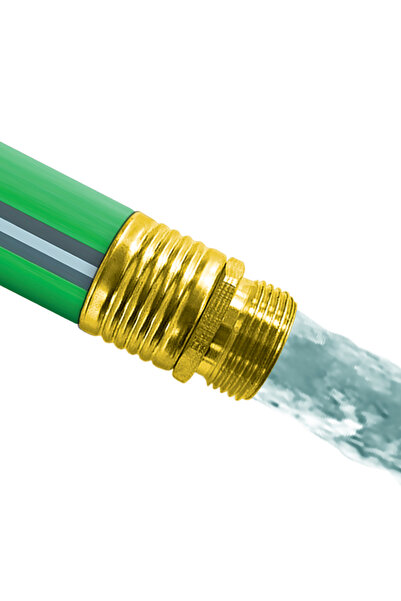 ALAYED Improved garden and water hose - 3/4 inch - 25 meters - Green with a g...