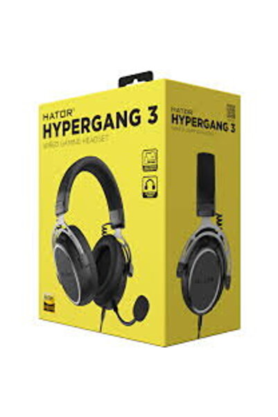 HATOR Headset, Wired, Negru