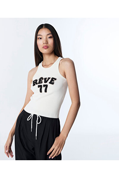 Twist SLOGAN PATCH'Lİ TRİKO