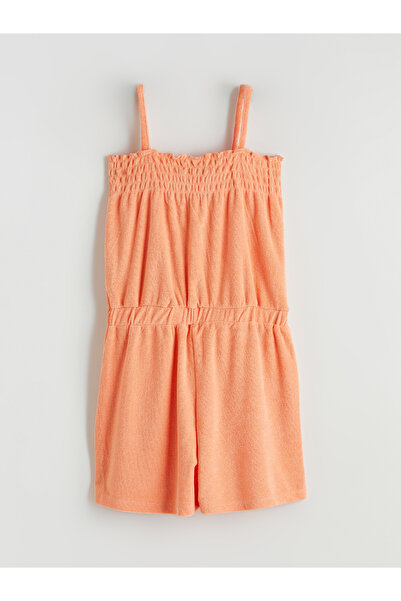 LC Waikiki Lace Strappy Girls' Jumpsuit