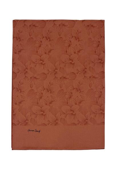 HAREM SCARF Viscose Shawl - Gold Deep - Tile