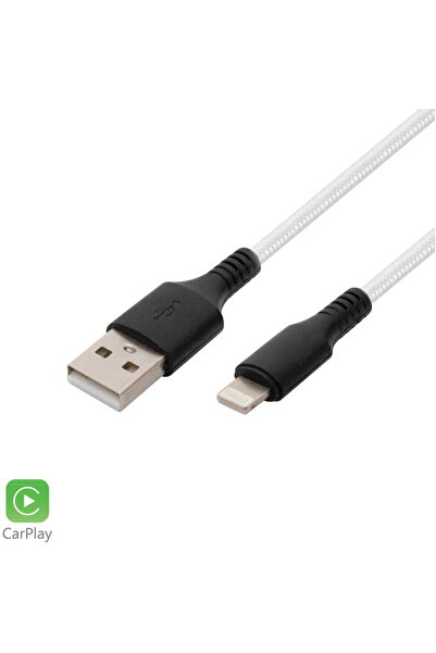 Somogyi Cablu incarcare Apple Lightning, 2.1A, 1m, alb