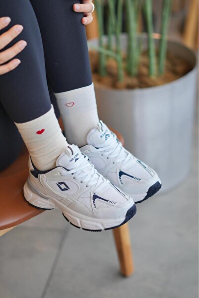 SOLAZER Women's Black and White Orthopedic Non-Slip Sole Casual Sneaker 050