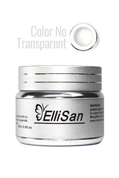 FlexShop Ellisan Protez Tırnak Jeli - Builder Gel 56 gram Şeffaf