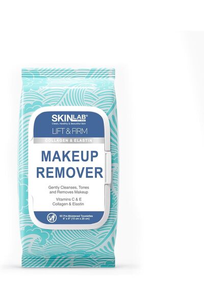Skinlab مناديل إزالة المكياج لشد البشرة ورفعها، 60 قطعة