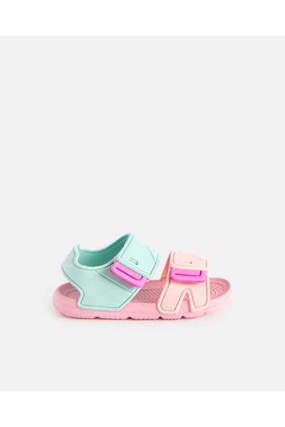 REDTAG صندل للبنات متعدد الألوان بحزام فيلكرو