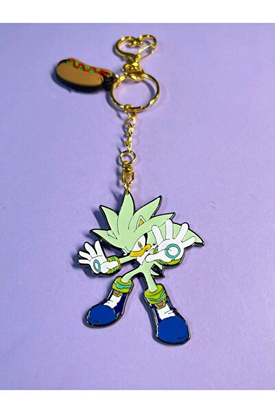 Choice 16.3 Humanoid hedgehog-shaped keychain, a cute cartoon-style keychain,...