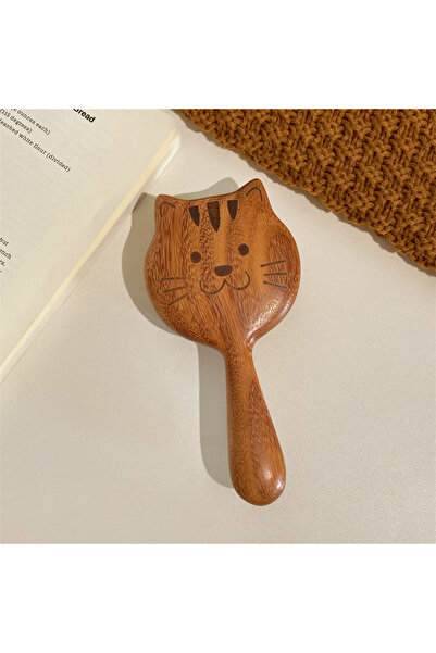 Choice مجموعة واحدة من مشط تدليك فروة الرأس بخشب الصندل، فرشاة غوا شا برأس خش...