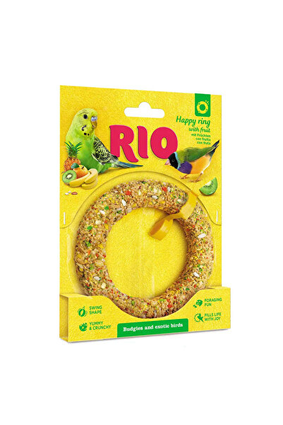 Rio Happy Ring With Fruits For Budgies & Exotic Birds 1pc