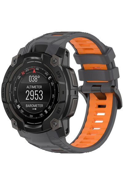 Techsuit Strap for Garmin Instinct 3 50mm/Instinct 3 50mm Solar - Watchband 2...