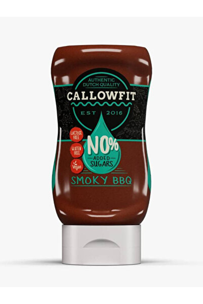 Callowfit Calofit Healthy Sauce, Smoky BBQ Flavor, 300ml