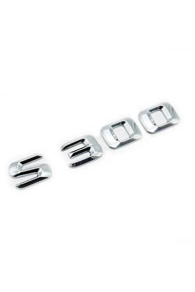 MERCEDES Emblemă S 300 pentru portbagaj, cromată