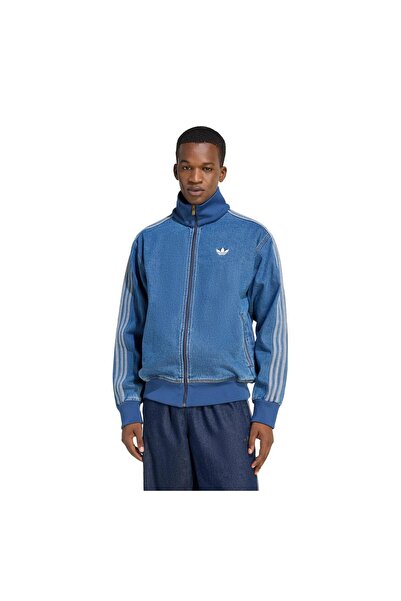 adidas Kd1517-E Denim Fb Tt Men's Jacket Blue