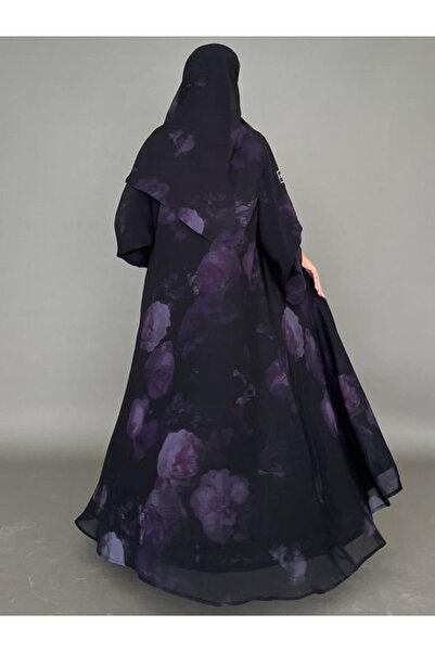 OLGA-ABAYA Elegant and modern abaya from Olga. Fabric: lined chiffon. Abaya c...